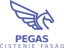 Logo - Pegas - čistenie fasád